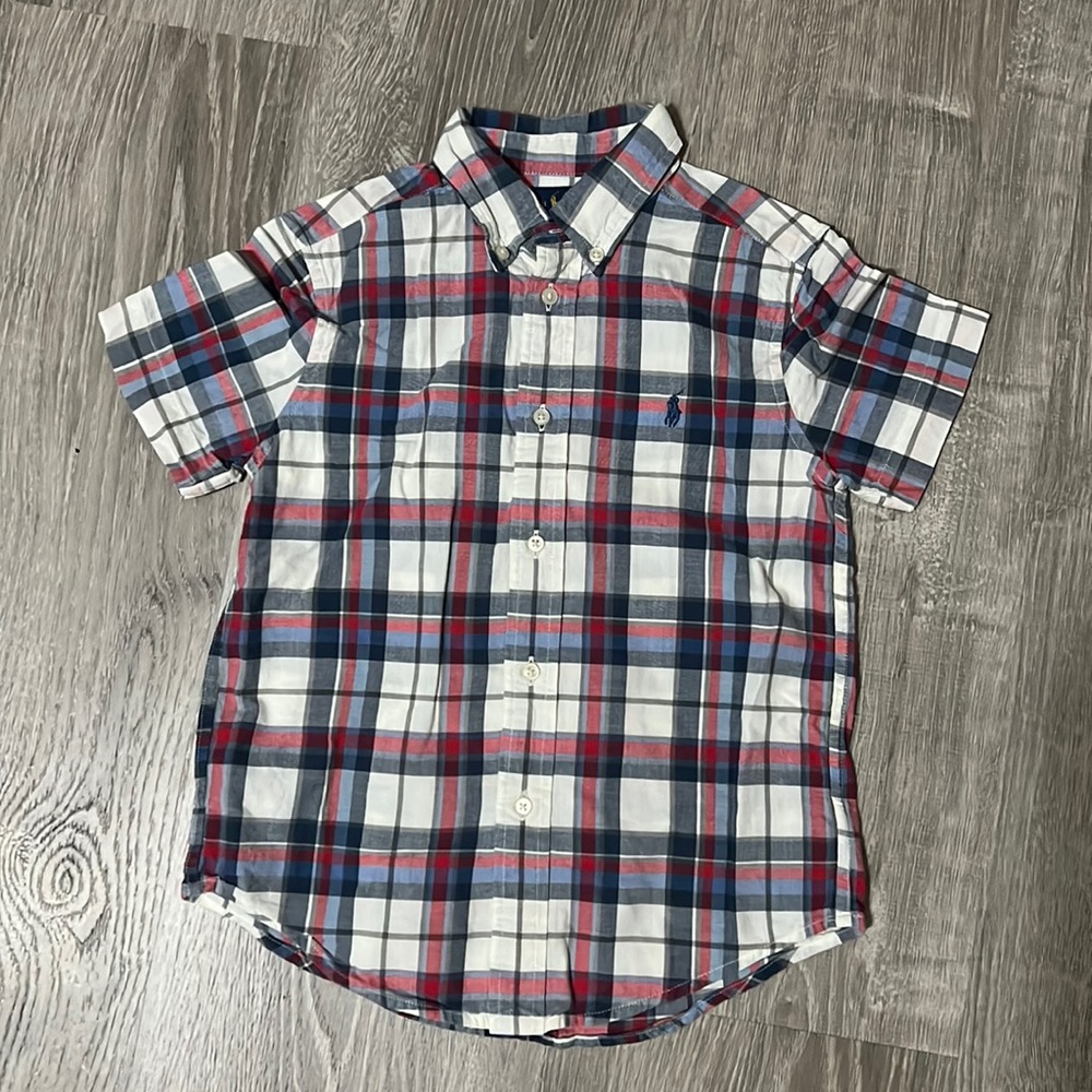POLO by Ralph Lauren bottom down short sleeve shirt